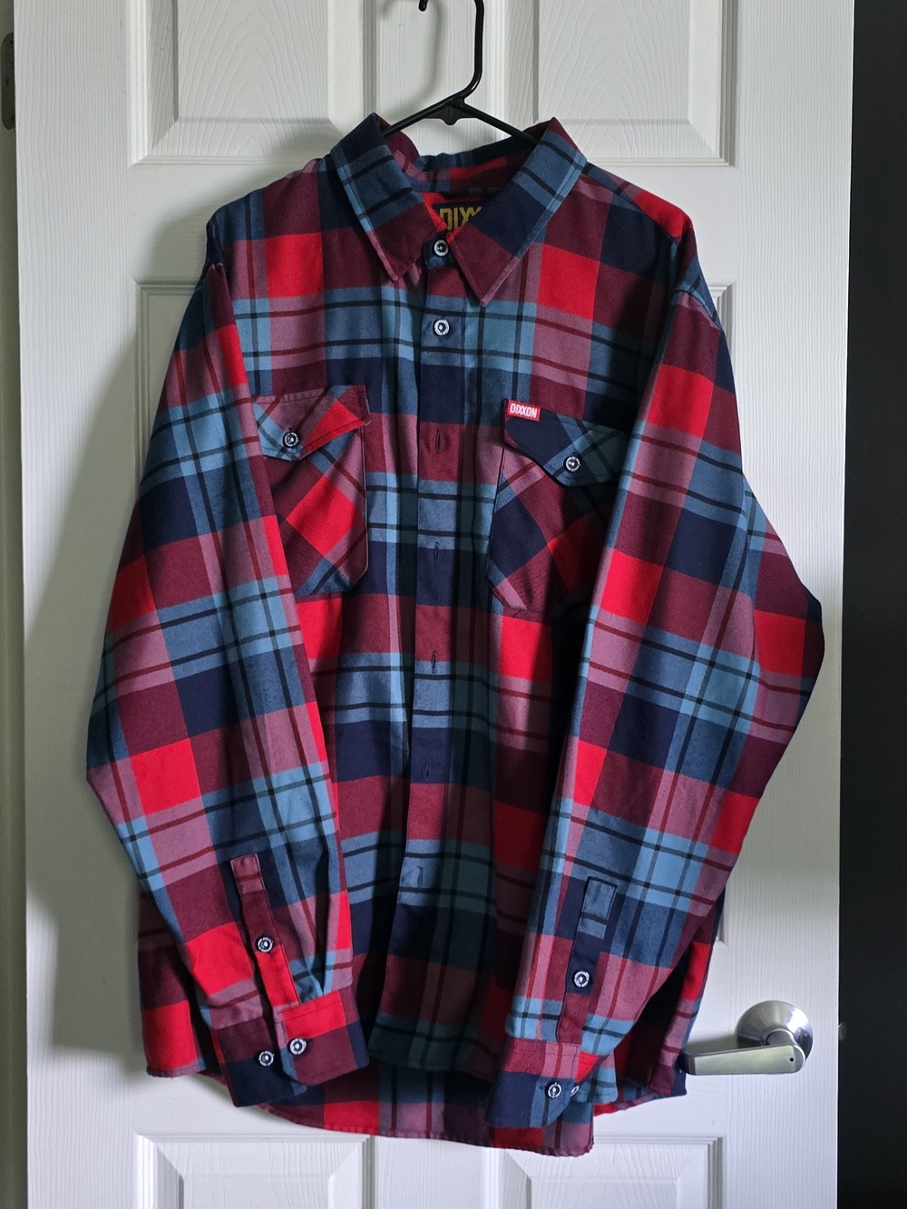 Retired-DIXXON Like NEW McCalister Plaid Flannel Button-Down Shirt